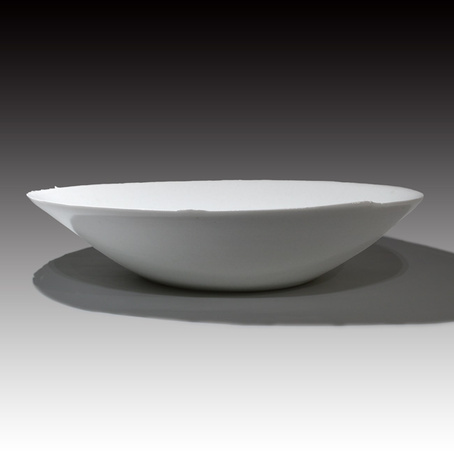 Taizo-Exhibition kuroda-taizo white porcelain bowl 